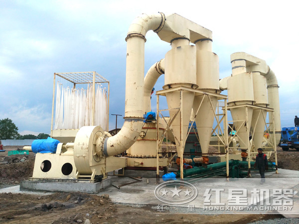 磨粉工藝生產(chǎn)現(xiàn)場展示圖