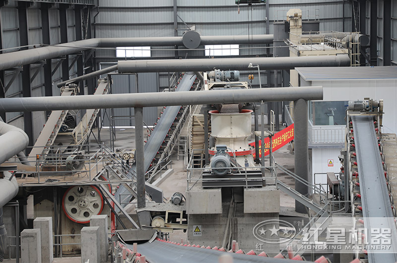 內(nèi)蒙古玄武巖破碎現(xiàn)場(chǎng)