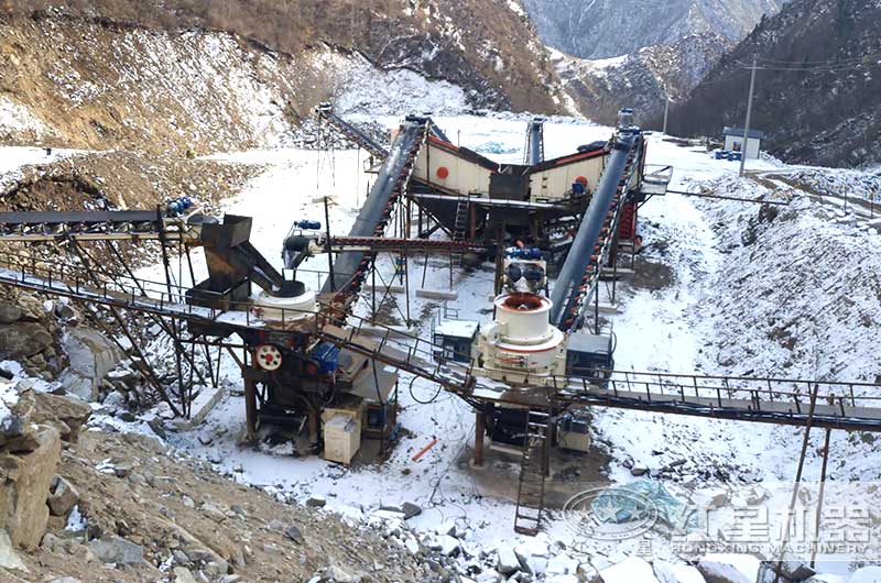 甘肅省臨夏客戶制砂現(xiàn)場實拍圖 甘肅省臨夏客戶制砂現(xiàn)場實拍圖