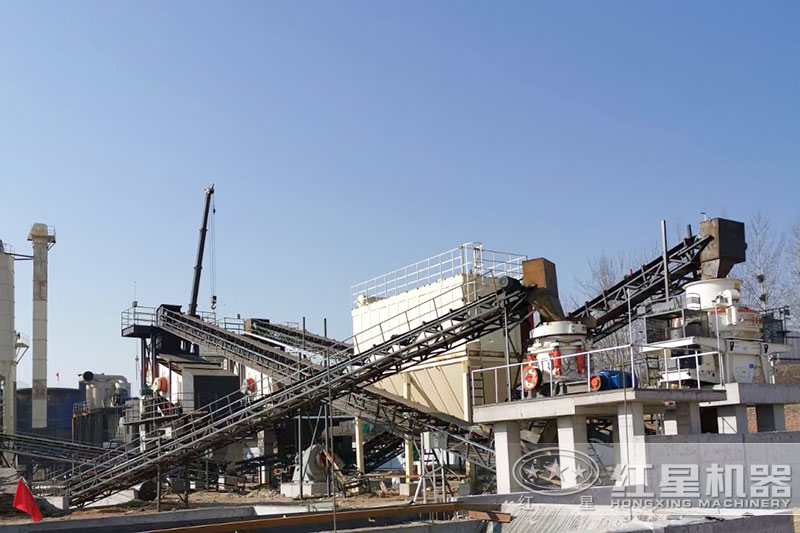 石英砂在建生產(chǎn)線現(xiàn)場實(shí)拍