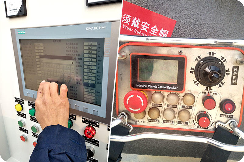 智能觸控，遙控行走