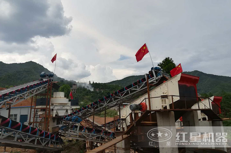 使用沖擊制砂機加工客戶現(xiàn)場