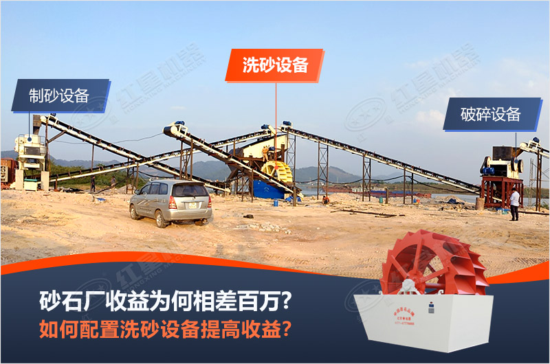 單臺制沙設備生產(chǎn)線