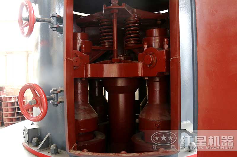 立式磨粉機內(nèi)部結(jié)構(gòu)實拍圖