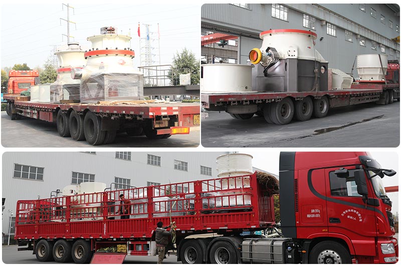 單缸圓錐破碎機(jī)發(fā)貨現(xiàn)場圖