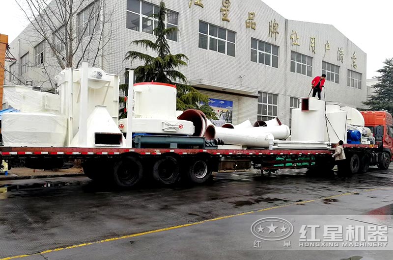 碎石磨粉機發(fā)往浙江