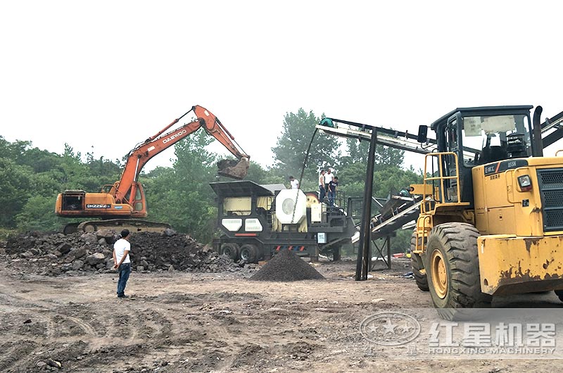 山西省客戶碎煤現(xiàn)場