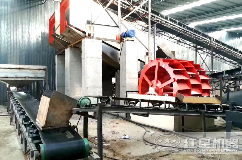 洗砂機(jī)設(shè)備作業(yè)圖 洗砂機(jī)設(shè)備作業(yè)圖