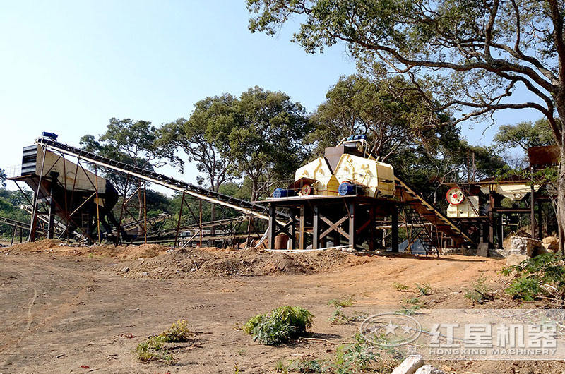 兩臺反擊破并行使用，產(chǎn)量大、粒型好