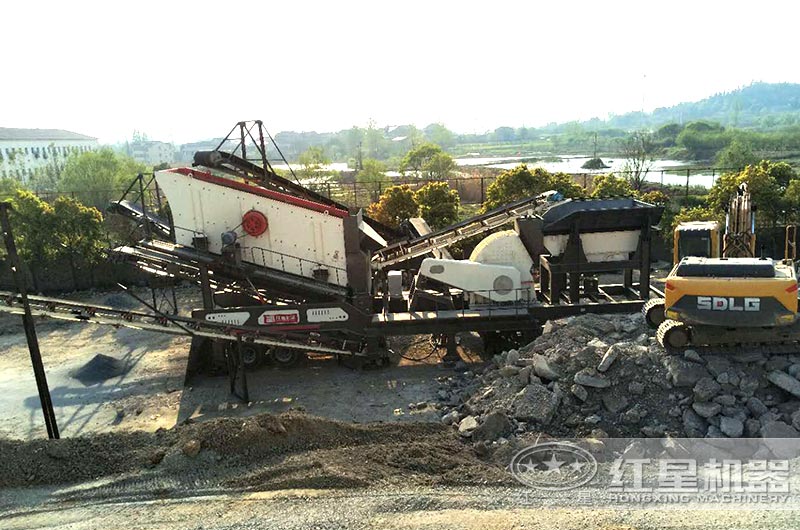 建筑垃圾破碎機(jī)處理現(xiàn)場(chǎng) 建筑垃圾破碎機(jī)處理現(xiàn)場(chǎng)