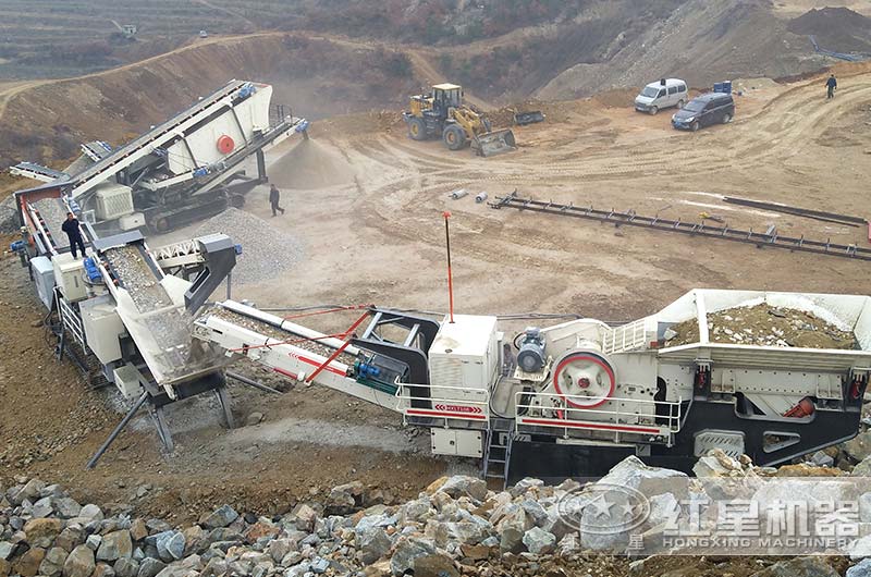 顎式移動破石機