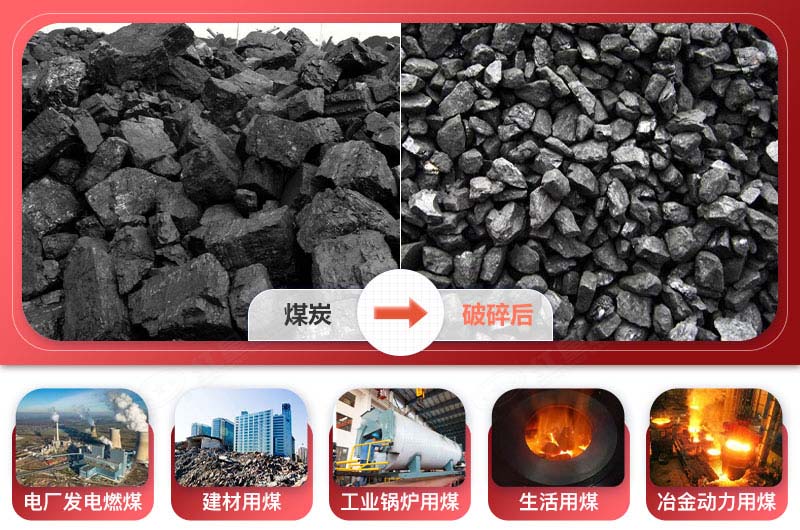 煤炭破碎前后及用途 煤炭破碎前后及用途