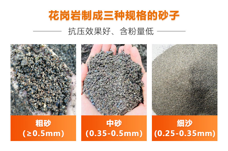設(shè)備制砂效果 設(shè)備制砂效果